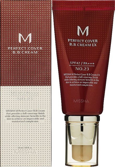 Missha Perfect Cover BB Cream EX SPF42/PA+++ №23 Moisturized Complexion BB крем з ідеальним покриттям 50мл MSSH-BBC-#23-50 фото