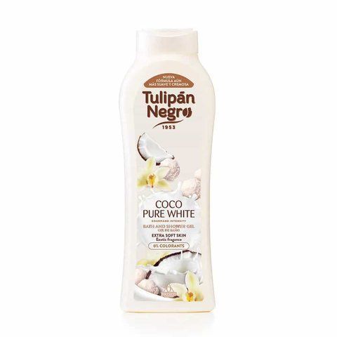 Гель для душа Tulip&aacute;n Negro "Нежный кокос" 650 мл 093240003 фото