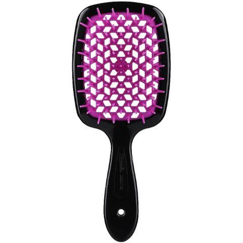 Janeke Superbrush Щетка для волос, Черная с фиолетовым 71SP226FUX фото