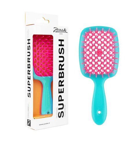 Janeke Superbrush Щетка для волос, Голубая с розовым JSB-8 фото