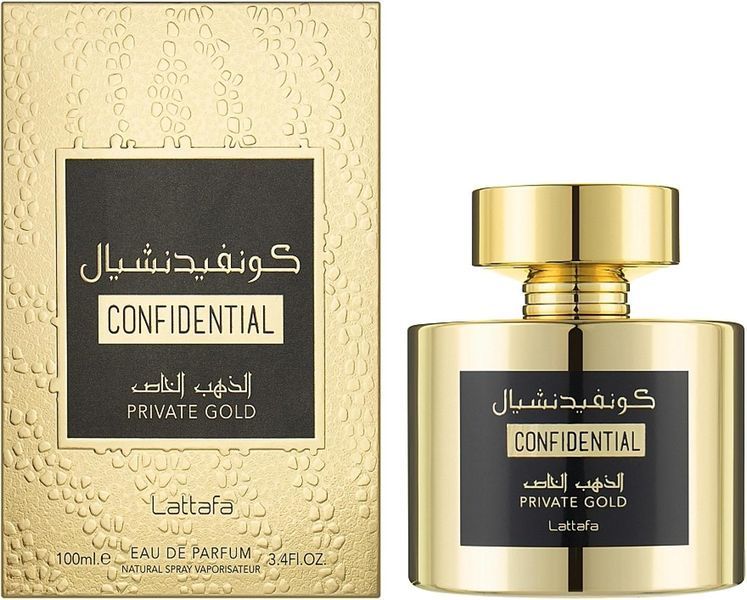 Confidential Private Gold Lattafa Perfumes Парфумована вода 10мл 1143634 фото