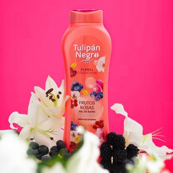 Гель для душа Tulip&aacute;n Negro "Розовые фрукты" 650мл 094580000 фото