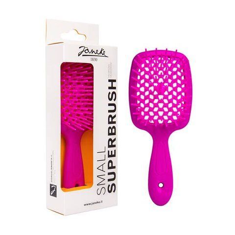 Janeke Superbrush Small Щетка для волос розовая JSB-s-012 фото