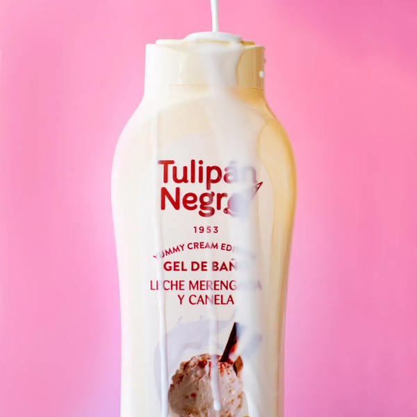 Гель для душу Tulip&aacute;n Negro "Молочне бізе" 650мл 094410003 фото