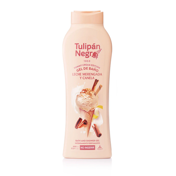 Гель для душу Tulip&aacute;n Negro "Молочне бізе" 650мл 094410003 фото