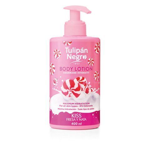 Лосьйон для тіла Полуничний крем Tulipan Negro 400 мл TN-LB-4 фото