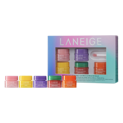 Набор масок для губ Laneige Midnight Minis Set 5x3 g LANLSMS02 фото