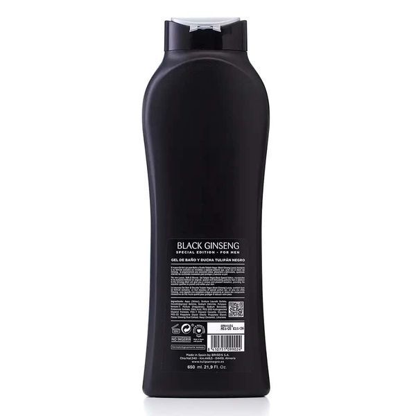 Гель для душа для мужчин Tulip&aacute;n Negro "Черный женьшень" 650мл 093130004 фото