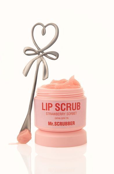 Cкраб для губ Lip Scrub Strawberry Sorbet із ароматом полуничного сорбету Mr.SCRUBBER 35г 2067 фото