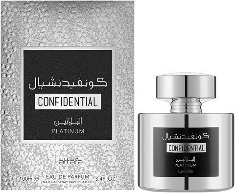 Confidential Platinum Lattafa Perfumes Парфумована вода 100мл xgy-6nj-3p2 фото
