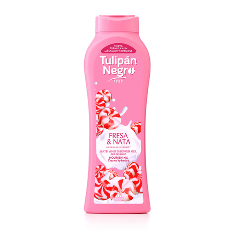 Гель для душа Tulip&aacute;n Negro "Клубничный крем" 650мл 093170004 фото